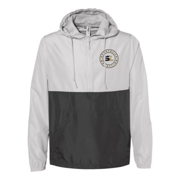 Lightweight Quarter-Zip Windbreaker Jacket