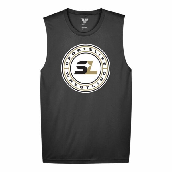 INFUSE LIFE Men's Performance Muscle T-Shirt with Full White Classic Logo